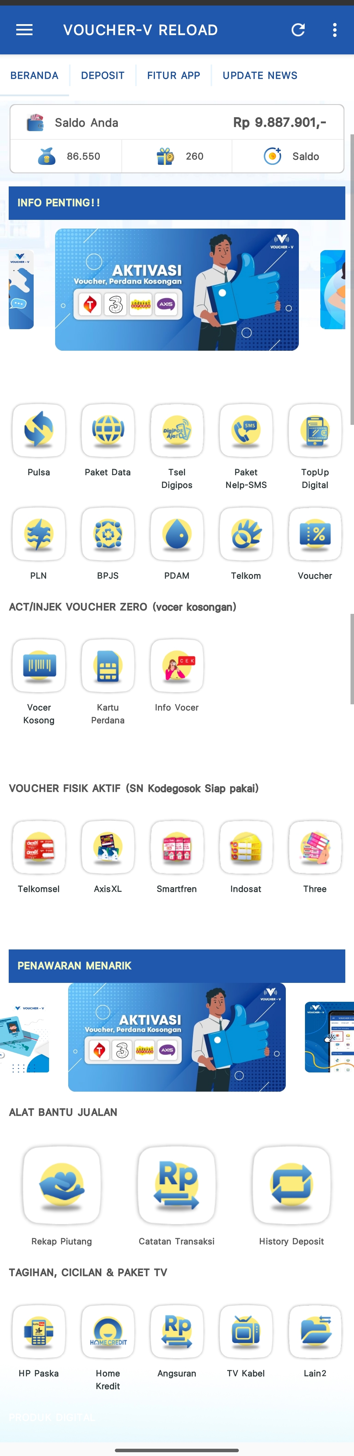 VOUCHER-V App Preview